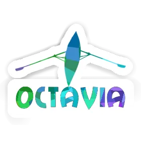 Octavia Autocollant Bateau à rames Image