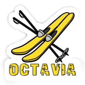 Autocollant Ski Octavia Image