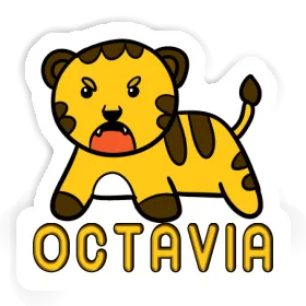 Baby Tiger Sticker Octavia Image