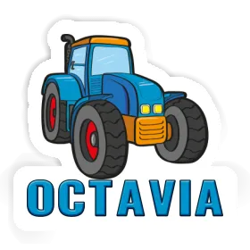 Sticker Tractor Octavia Image