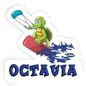 Octavia Sticker Kitesurfer Image