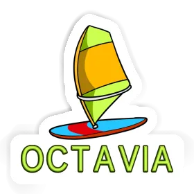 Octavia Sticker Windsurf Board Image