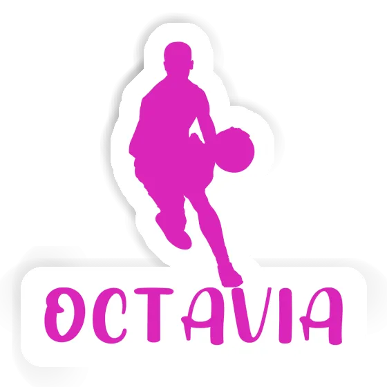 Autocollant Octavia Joueur de basket-ball Notebook Autocollant Octavia Joueur de basket-ball Gift package Image