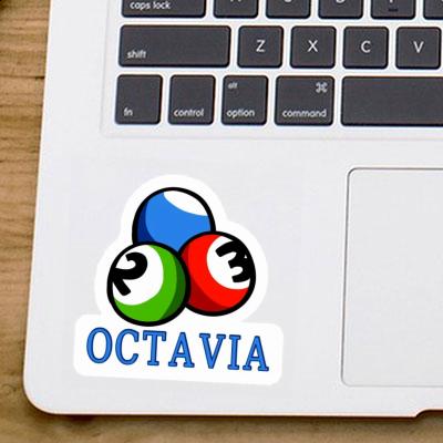 Octavia Sticker Billiard Ball Laptop Octavia Sticker Billiard Ball Laptop Image