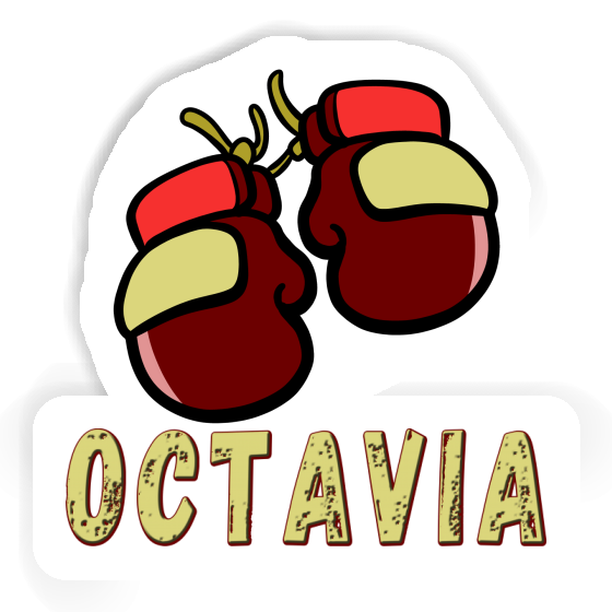Sticker Octavia Boxing Glove Notebook Sticker Octavia Boxing Glove Gift package Image