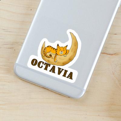 Octavia Aufkleber Katze Notebook Octavia Aufkleber Katze Gift package Image