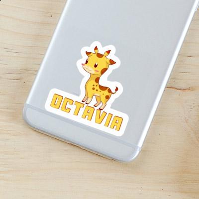 Autocollant Girafe Octavia Image
