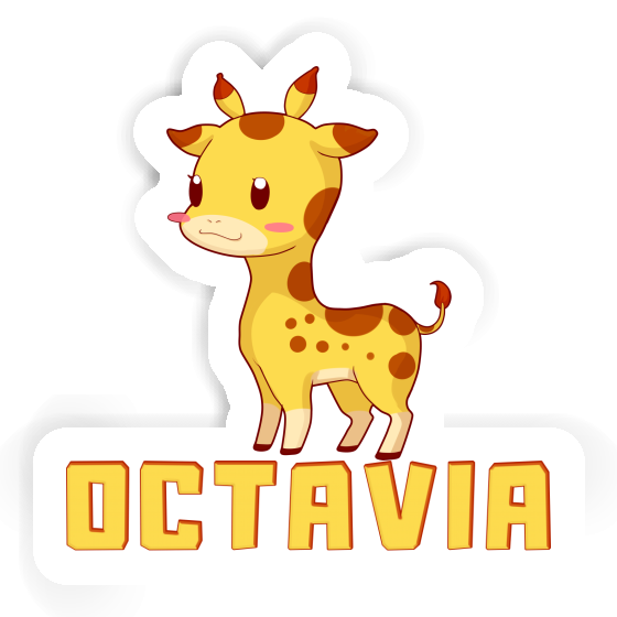 Autocollant Girafe Octavia Gift package Image