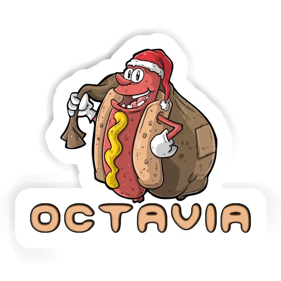 Autocollant Hot-Dog Octavia Image