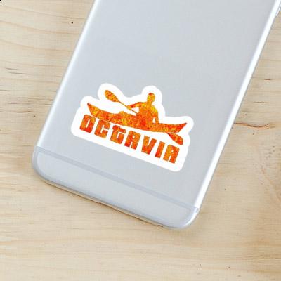 Sticker Octavia Kayaker Laptop Sticker Octavia Kayaker Laptop Image