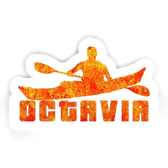 Sticker Octavia Kayaker Laptop Sticker Octavia Kayaker Laptop Image