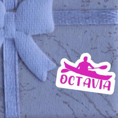 Octavia Sticker Kayaker Notebook Octavia Sticker Kayaker Gift package Image