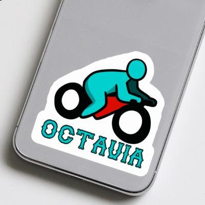 Sticker Octavia Motorradfahrer Notebook Sticker Octavia Motorradfahrer Notebook Image