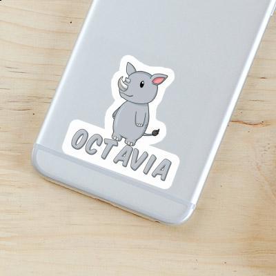Octavia Aufkleber Nashorn Notebook Octavia Aufkleber Nashorn Gift package Image