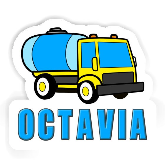 Octavia Sticker Wassertransporter Notebook Image
