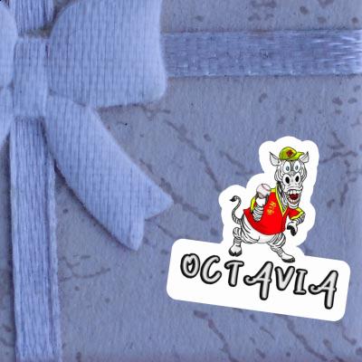 Sticker Octavia Zebra Sticker Octavia Zebra Image