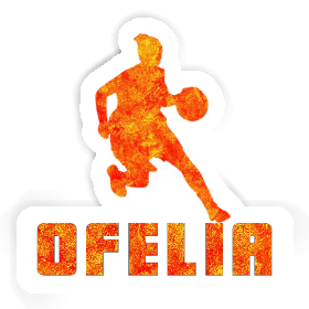 Ofelia Sticker Basketball Player Image