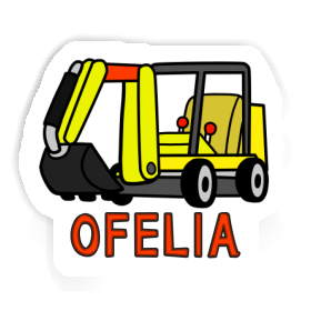 Ofelia Sticker Minibagger Image