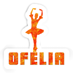 Sticker Ballerina Ofelia Image