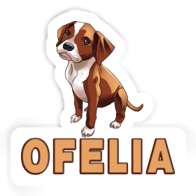 Autocollant Ofelia Boxer Image