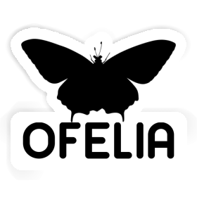 Autocollant Ofelia Papillon Image