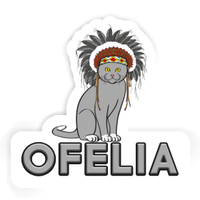 Ofelia Sticker Indianerin Image