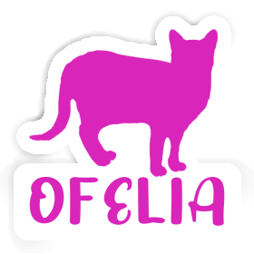 Aufkleber Katze Ofelia Image