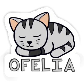 Katze Aufkleber Ofelia Image