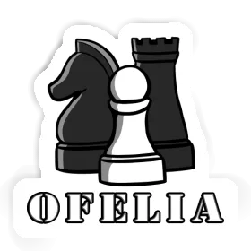 Ofelia Autocollant Pièce d'échec Image
