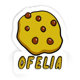 Ofelia Autocollant Biscuit Image