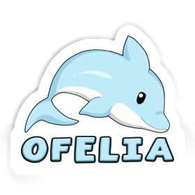 Ofelia Autocollant Dauphin Image