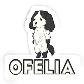 Autocollant Ofelia Cocker anglais Image