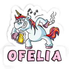 Sticker Einhorn Ofelia Image