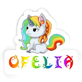 Ofelia Sticker Einhorn Image