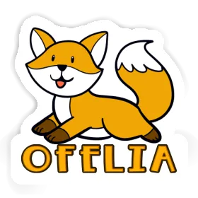 Ofelia Sticker Fox Image