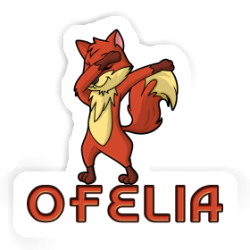 Dabbing Fox Sticker Ofelia Image