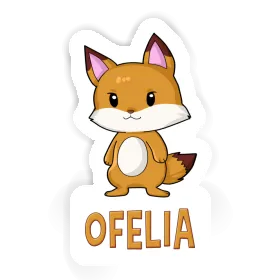Ofelia Sticker Fox Image
