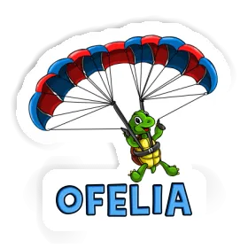 Sticker Gleitschirmpilot Ofelia Image