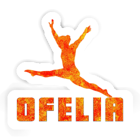 Ofelia Sticker Gymnastin Image
