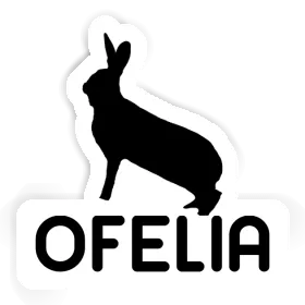 Lapin Autocollant Ofelia Image