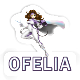 Autocollant Coiffeuse Ofelia Image