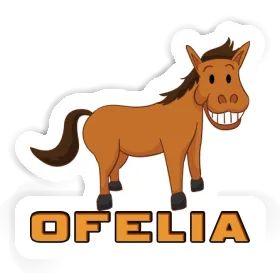 Horse Sticker Ofelia Image