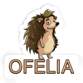 Autocollant Hérisson Ofelia Image