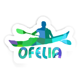 Aufkleber Ofelia Kajakfahrer Image