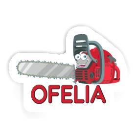 Ofelia Sticker Kettensäge Image