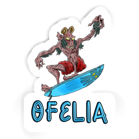 Ofelia Aufkleber Surfer Image