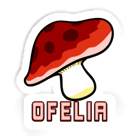 Ofelia Autocollant Champignon Image