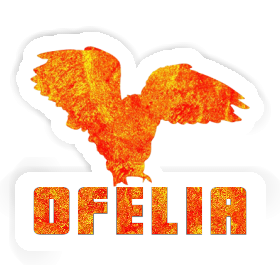Sticker Ofelia Owl Image