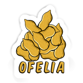 Autocollant Ofelia Noix Image