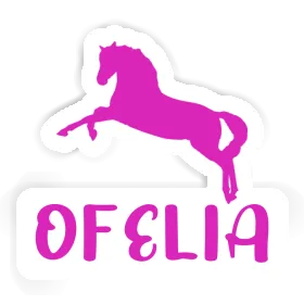 Sticker Ofelia Horse Image
